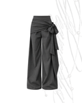 bijou wrap ribbon pants