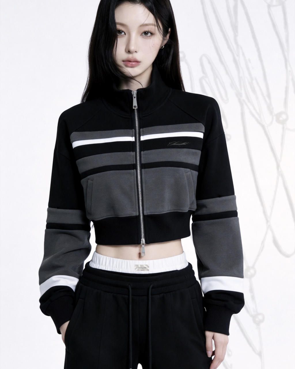 line track jersey