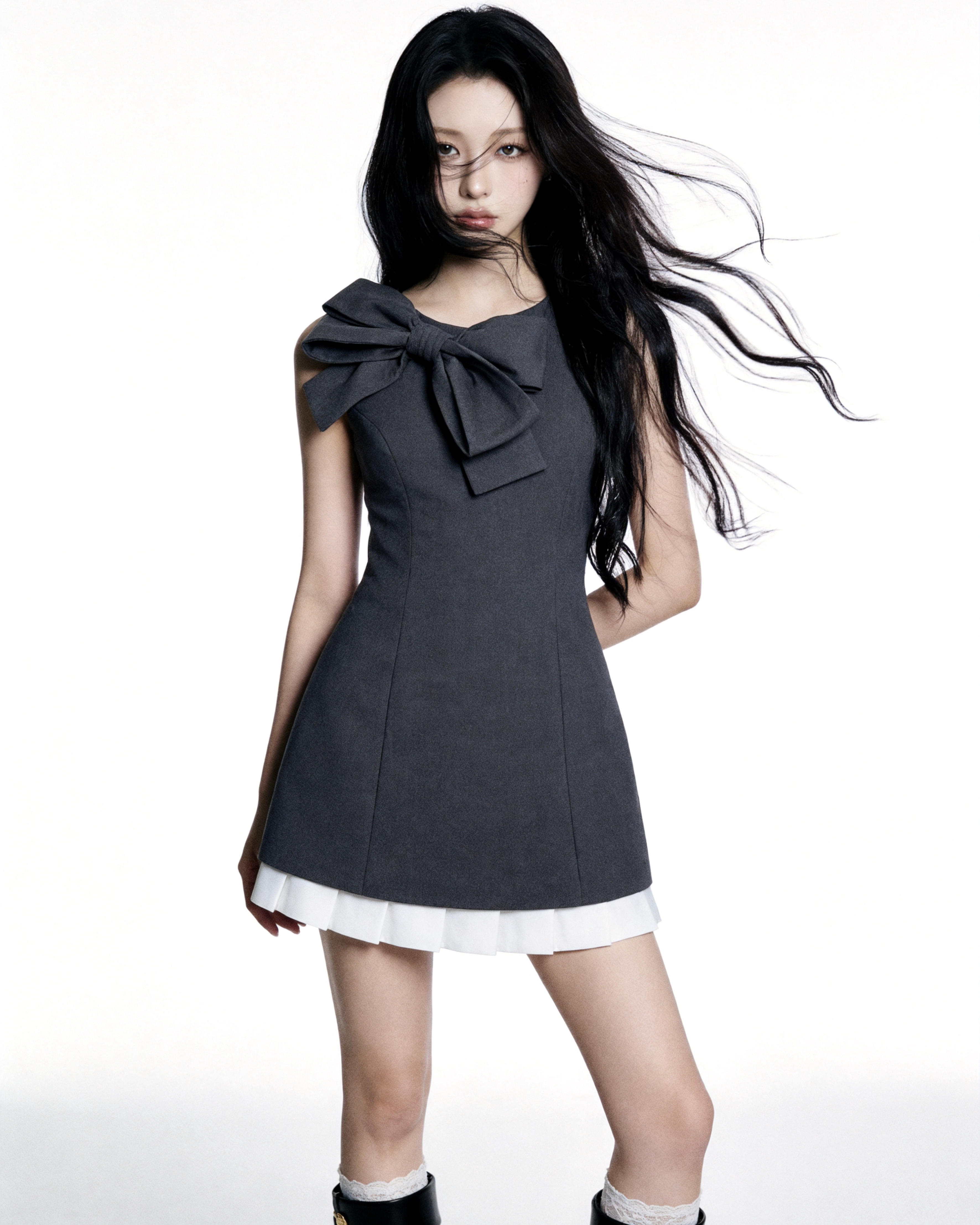 【Pre-Order】sculpt ribbon one-piece