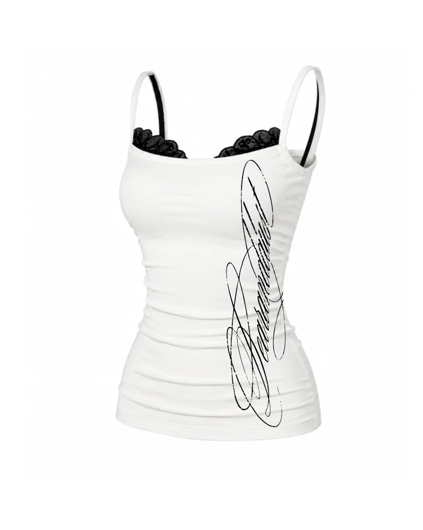 【Pre-Order】lace layered cami tops