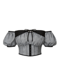TwoTone Corset Blouse