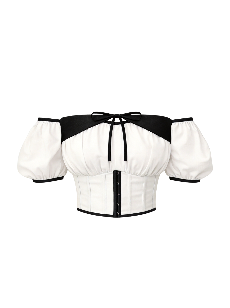 TwoTone Corset Blouse