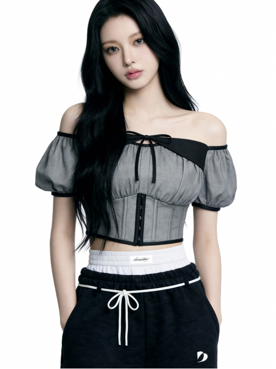 TwoTone Corset Blouse