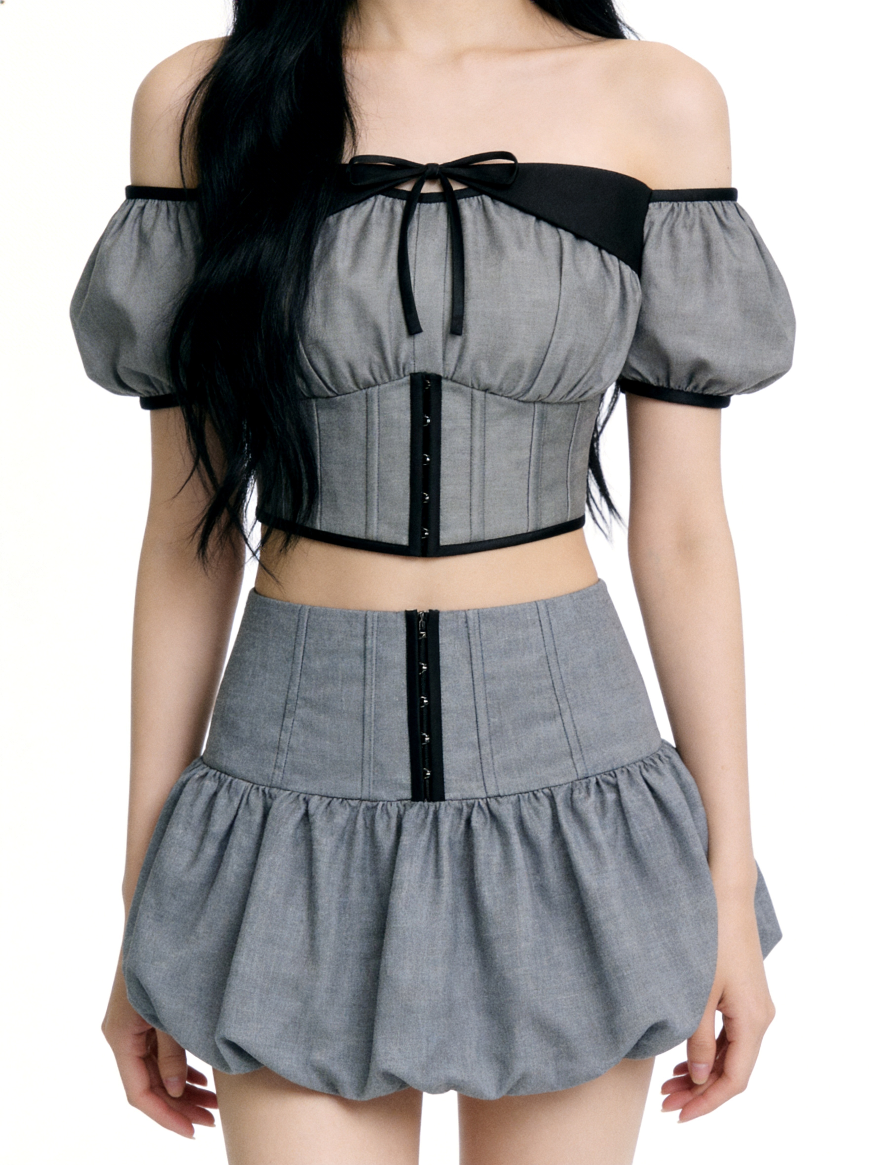 corset balloon skirts