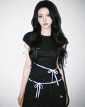 Side Ribbon Muse Tee