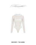 cutout hooded bodysuit