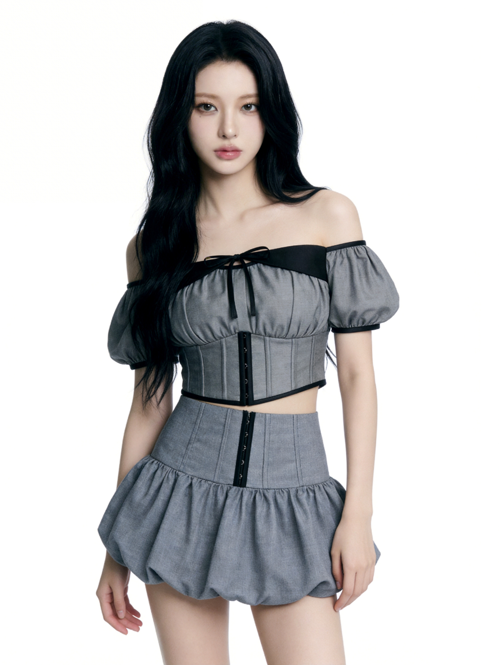 corset balloon skirts