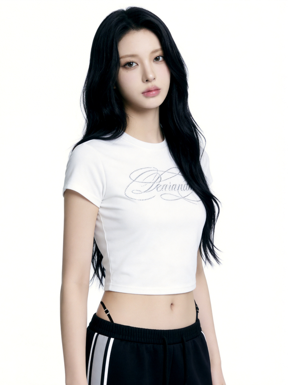 logo track jersey pants