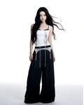 【Pre-Order】lace garter wide pants