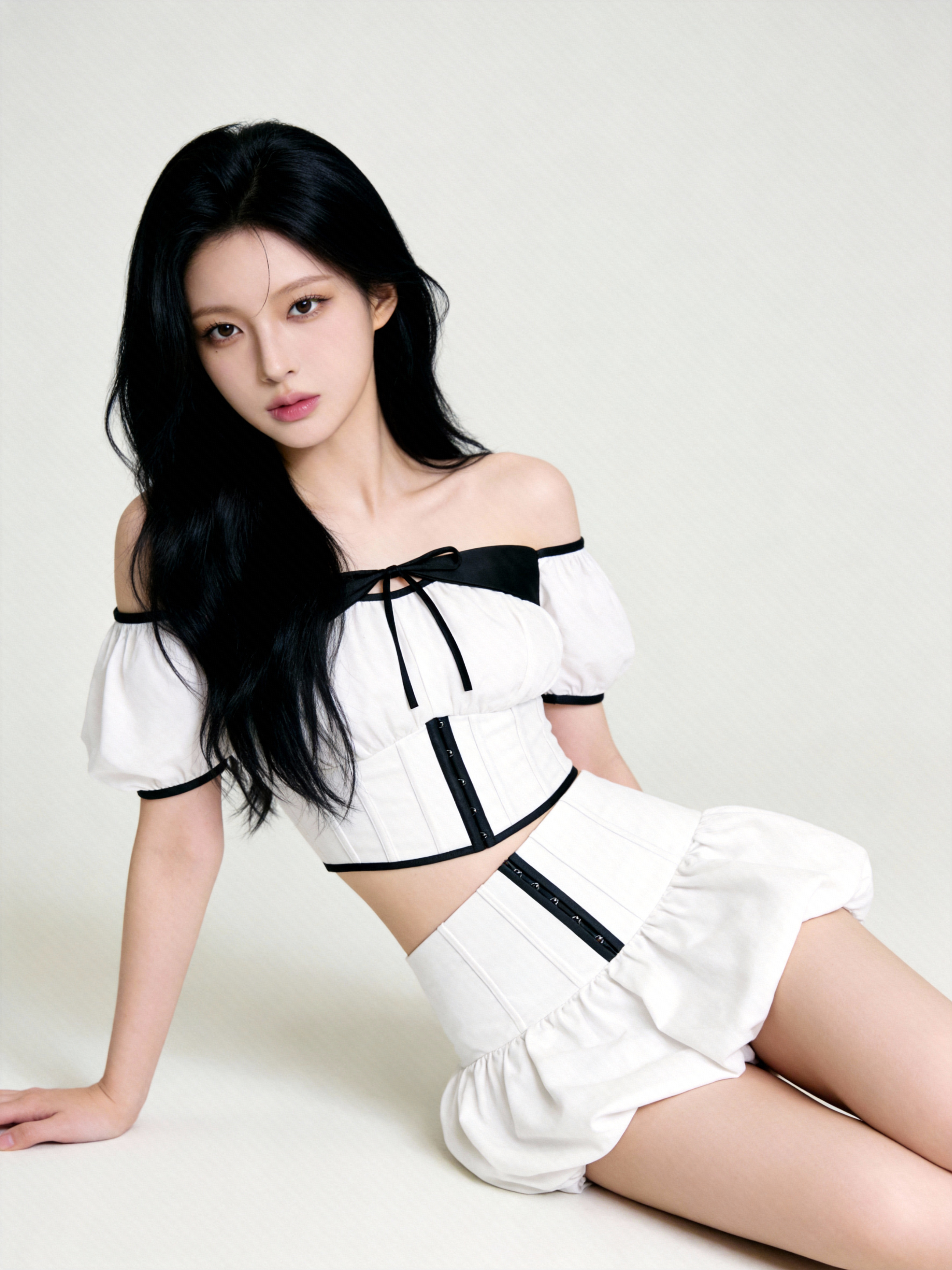 corset balloon skirts