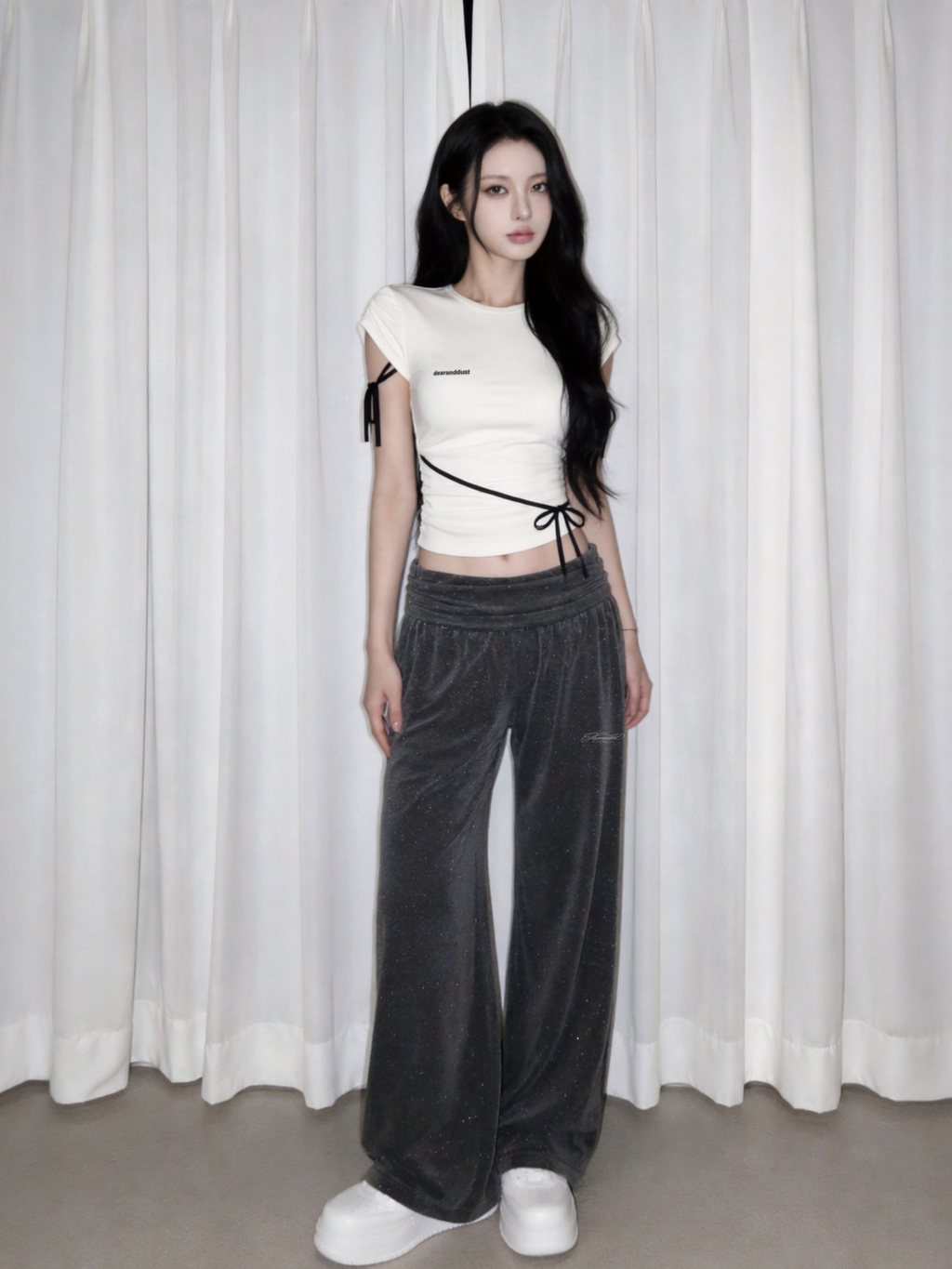 【Pre-Order】moonglow gathered sweat pants