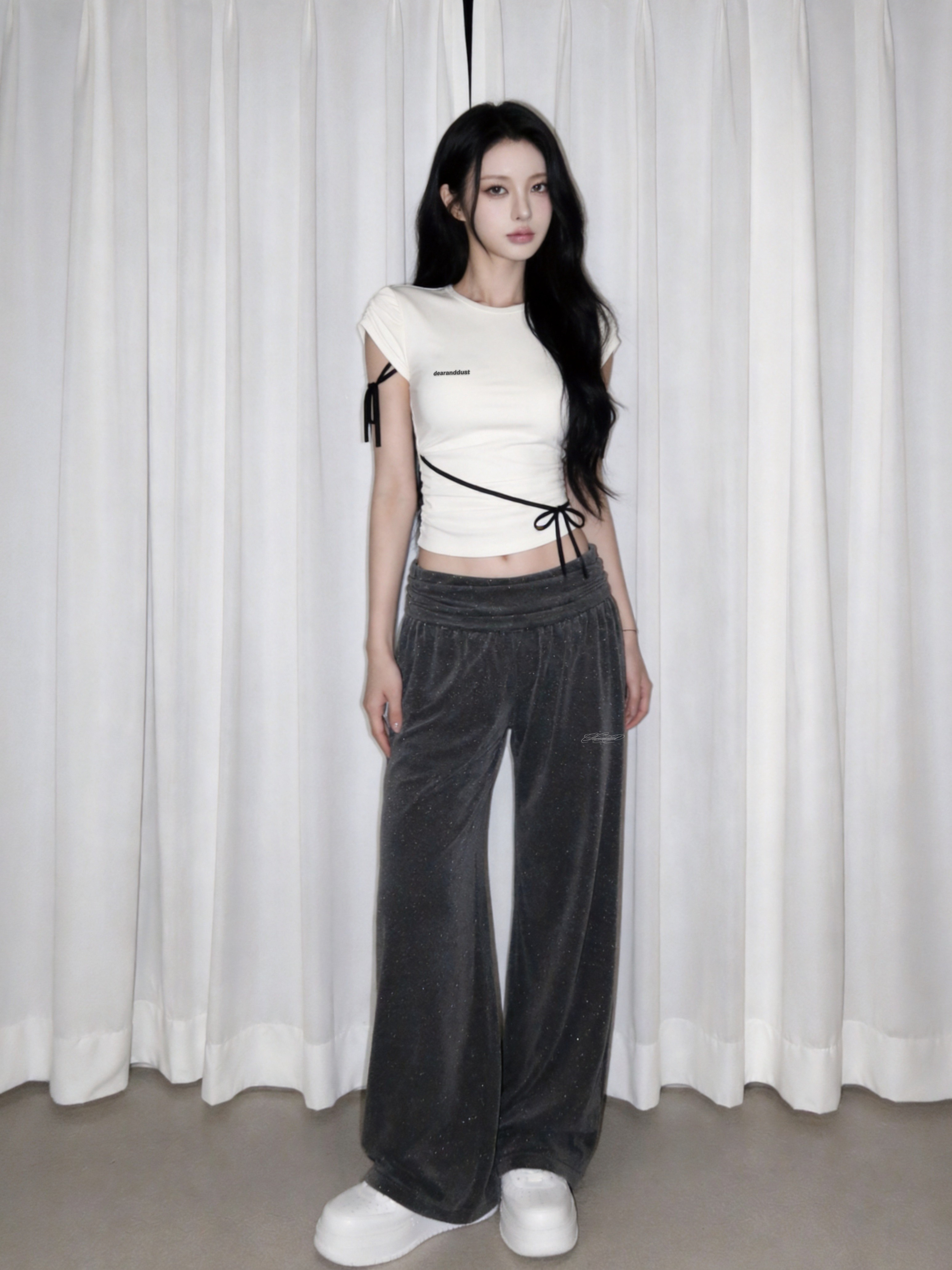 【Pre-Order】moonglow gathered sweat pants