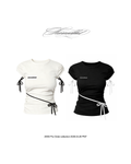 Side Ribbon Muse Tee